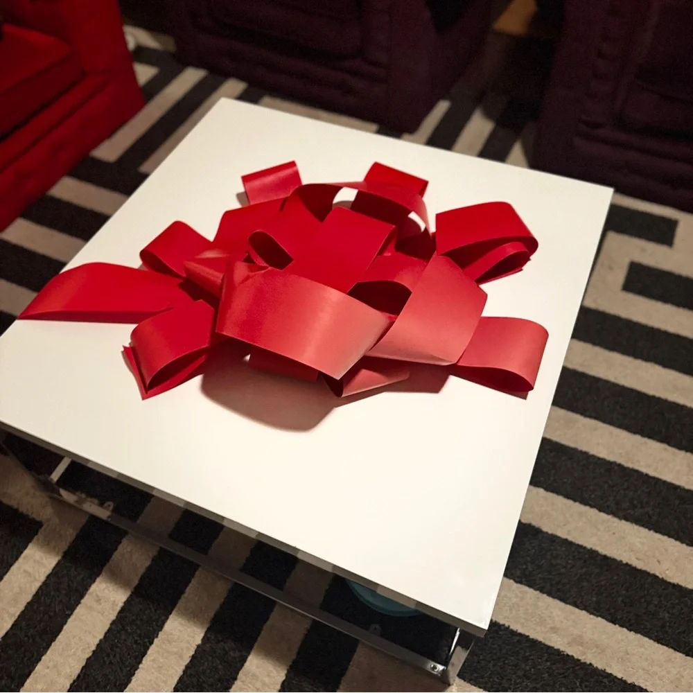 Elegant Red Ribbon Gift Box - Picture 12 of 16